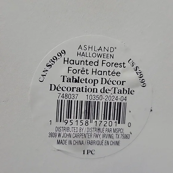 Ashland White and Pink Floral Sculpture. Goth,halloween,holiday, Home Decor - Picture 7 of 12